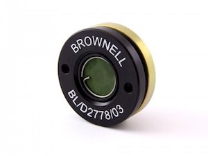 A Black And Gold Stainless Steel Brownell Outward Pressure Relief Valve (BL/D2778/03)