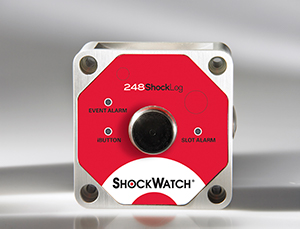 A Shocklog® 248 With USB And Ibutton® Data Transfer Options And User-Definable Warning And Alarm Levels